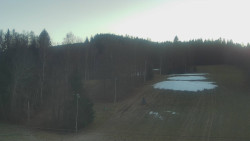 Dojezd hlavní sjezdovky