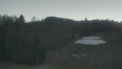 Dojezd hlavní sjezdovky