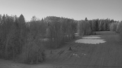 Dojezd hlavní sjezdovky