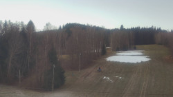 Dojezd hlavní sjezdovky