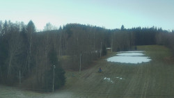 Dojezd hlavní sjezdovky