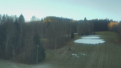 Dojezd hlavní sjezdovky