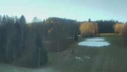 Dojezd hlavní sjezdovky