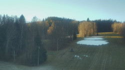 Dojezd hlavní sjezdovky