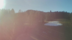 Dojezd hlavní sjezdovky