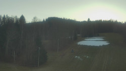 Dojezd hlavní sjezdovky