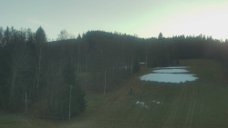 Dojezd hlavní sjezdovky