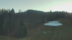 Dojezd hlavní sjezdovky