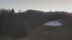 Dojezd hlavní sjezdovky