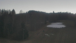 Dojezd hlavní sjezdovky