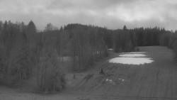 Dojezd hlavní sjezdovky