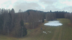 Dojezd hlavní sjezdovky