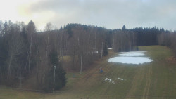 Dojezd hlavní sjezdovky