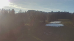 Dojezd hlavní sjezdovky