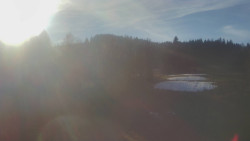 Dojezd hlavní sjezdovky