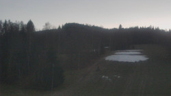 Dojezd hlavní sjezdovky