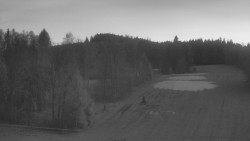 Dojezd hlavní sjezdovky