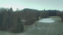 Dojezd hlavní sjezdovky