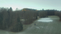 Dojezd hlavní sjezdovky