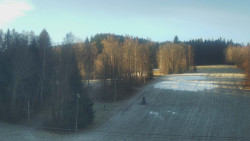 Dojezd hlavní sjezdovky