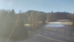 Dojezd hlavní sjezdovky