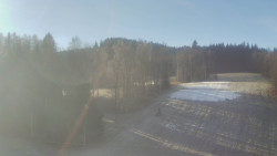 Dojezd hlavní sjezdovky