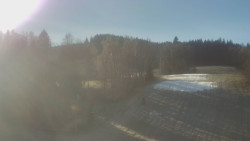 Dojezd hlavní sjezdovky