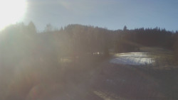 Dojezd hlavní sjezdovky