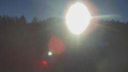 Dojezd hlavní sjezdovky