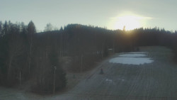 Dojezd hlavní sjezdovky