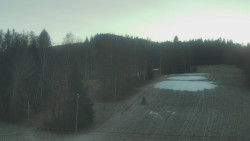 Dojezd hlavní sjezdovky