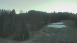 Dojezd hlavní sjezdovky