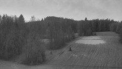 Dojezd hlavní sjezdovky