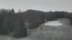 Dojezd hlavní sjezdovky