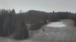 Dojezd hlavní sjezdovky