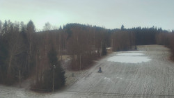 Dojezd hlavní sjezdovky