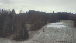 Dojezd hlavní sjezdovky