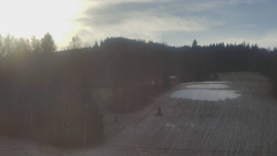 Dojezd hlavní sjezdovky