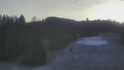 Dojezd hlavní sjezdovky