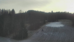 Dojezd hlavní sjezdovky