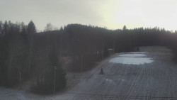 Dojezd hlavní sjezdovky