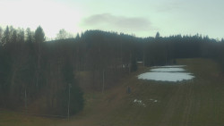 Dojezd hlavní sjezdovky