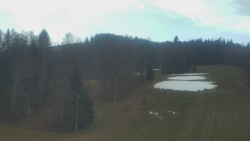 Dojezd hlavní sjezdovky