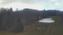 Dojezd hlavní sjezdovky