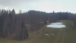 Dojezd hlavní sjezdovky