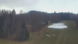 Dojezd hlavní sjezdovky