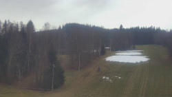 Dojezd hlavní sjezdovky