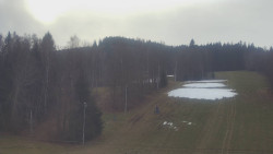 Dojezd hlavní sjezdovky