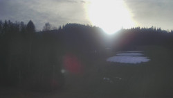 Dojezd hlavní sjezdovky