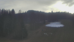 Dojezd hlavní sjezdovky